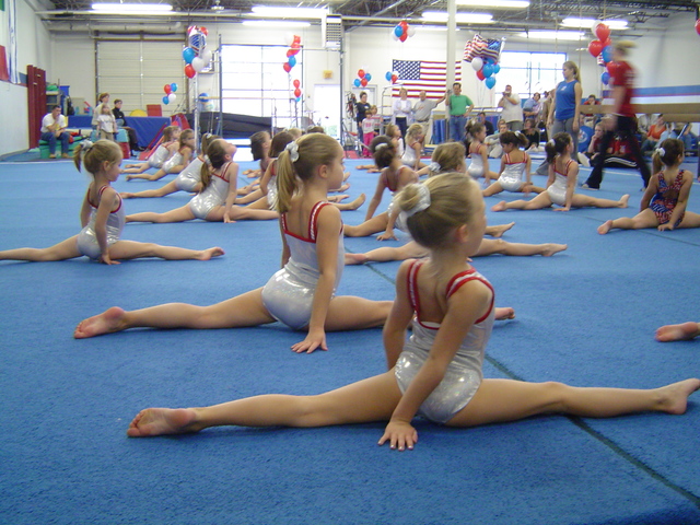Primer día de la gimnasia