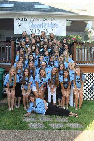 El equipo de porristas de Deep Run