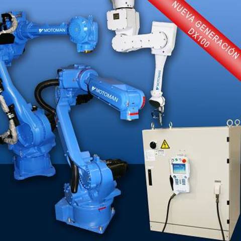Motoman y sus sistemas de control DX100
