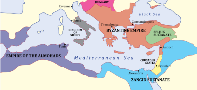 Rome to Byzantium in the East