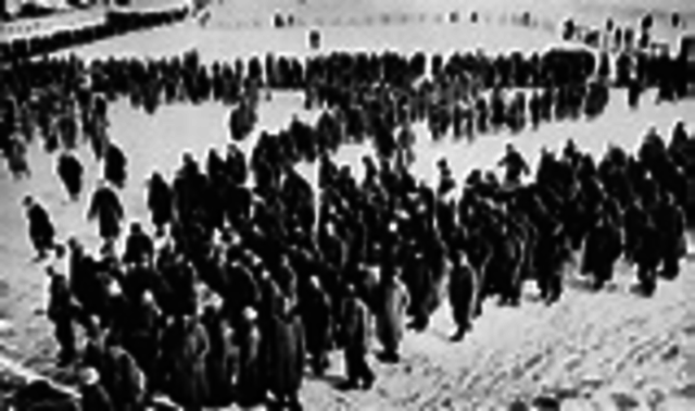 German troops surrender to the Soviet Union