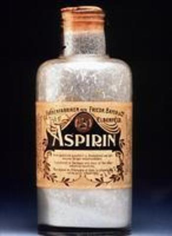 Comienza a fabricarse la aspirina
