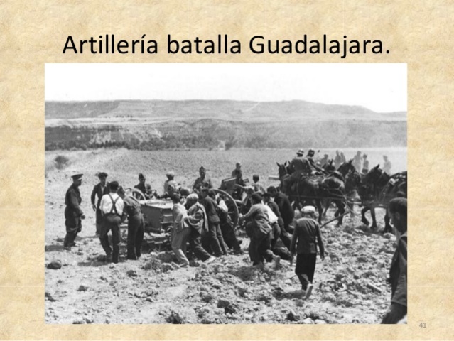 Batalla  de Guadalajara( del 8 al 23 de marzo)