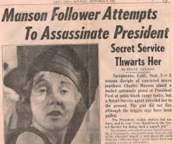 Gerald Ford Assassination Attempt