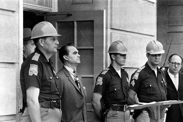 Forrest was at the University of Alabama when the Stand in the Schoolhouse Door happened