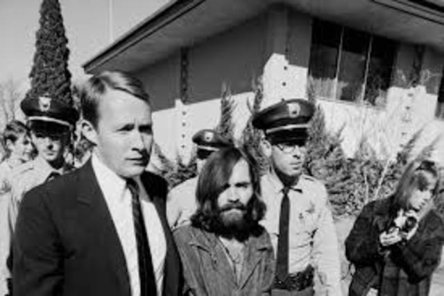 Charles Manson Arrested
