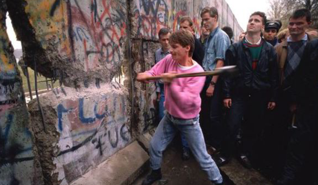 Berlin Wall Falls