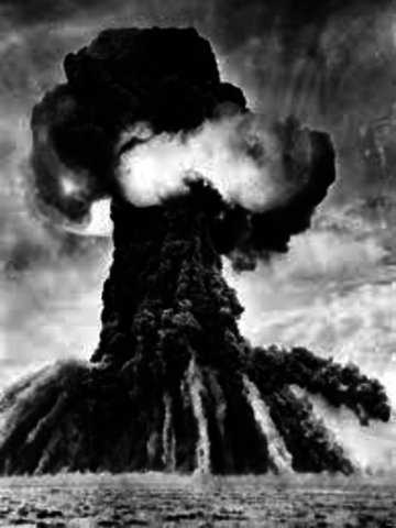 USSR's first atomic bomb test