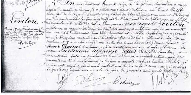 L'Acte des Sauvages est établi