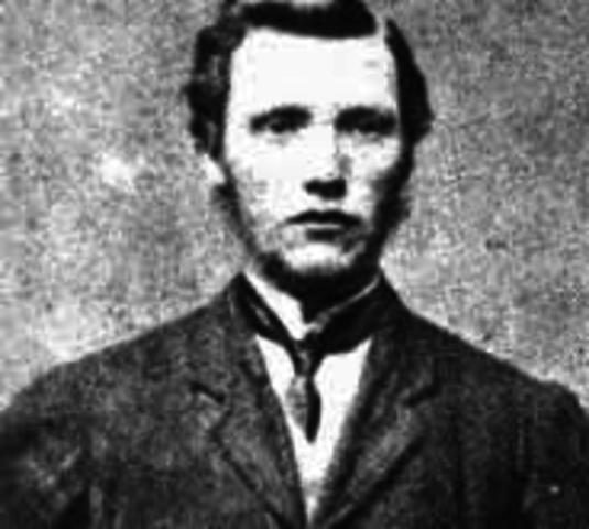 Le depute Louis Riel est expulse de la chambre des communes a Ottawa