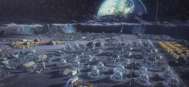 Phases of colonists begin to resume back to the moon