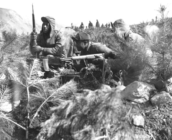 25th Infantry division battle for Nevada outpost complex