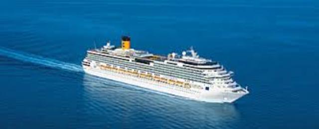 The first time i went on a cruise