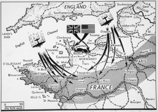 D-Day (Normandy Invasion) http://www.history.com/topics/world-war-ii/d-day