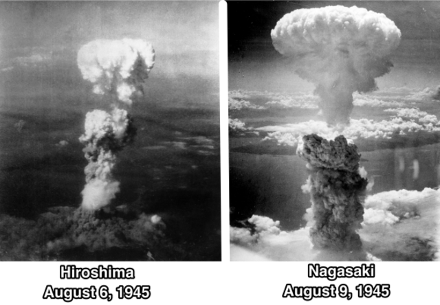 Dropping of the Atomic Bombs