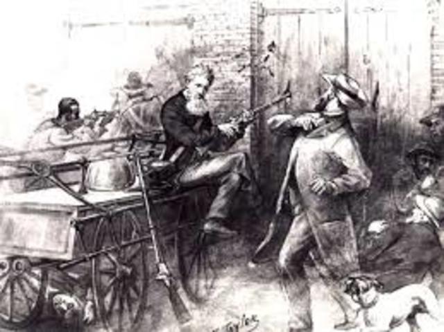 John Brown's raid at Harpers Ferry