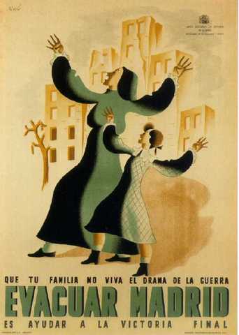 Evacuación de Madrid