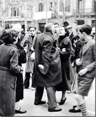 Bombardeo de pan sobre Madrid