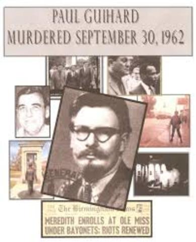 Paul Guihard Killed in Riot