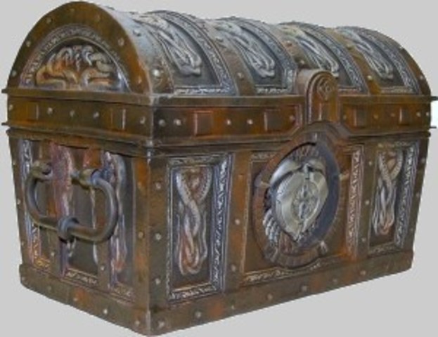 El cofre de Tamerville en la Abadia de Aurillac