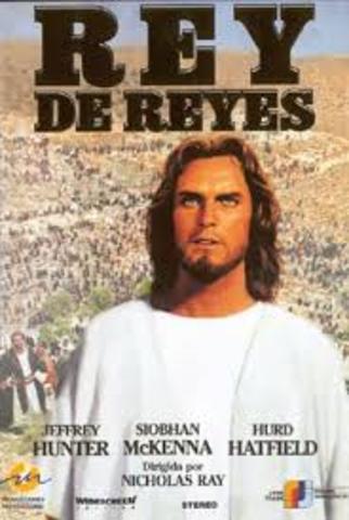 Aparición del cine histórico y bélico,"Rey de reyes"