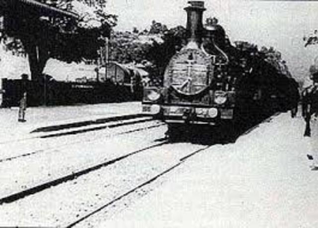 Primera película,"La llegada del tren"