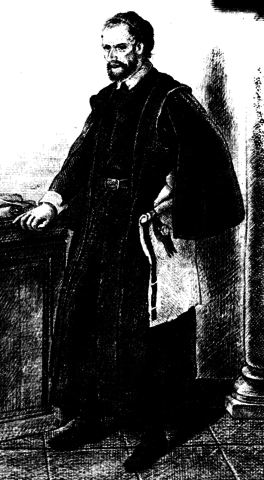 Lázaro y el fraile.