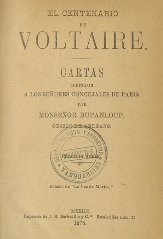 El pariente de Voltaire