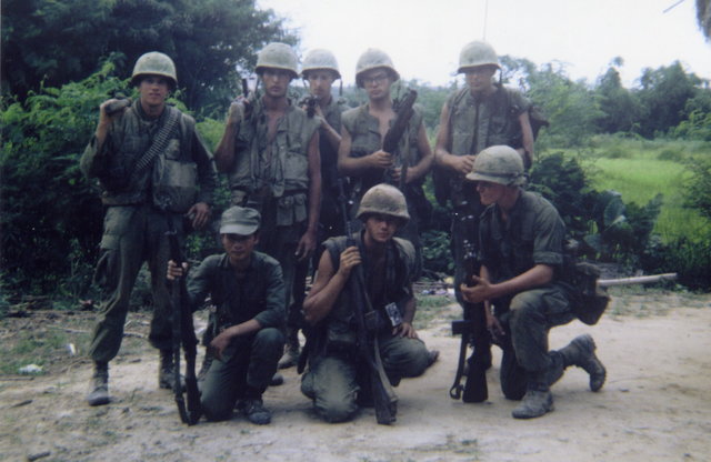 He becomes friends with a squad member who likes to be called peewee.