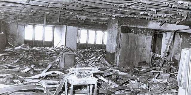 Destrucción de archivos por parte del M-19