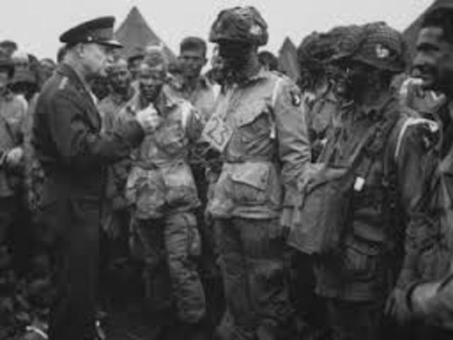 Eisenhower Rejects Troop Committment
