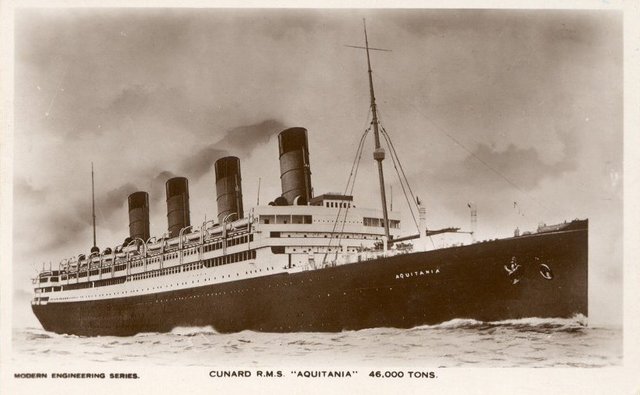 First Ocean-going liners
