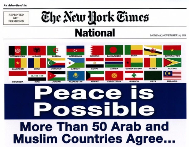 Arab Peace Initiative is Proposed