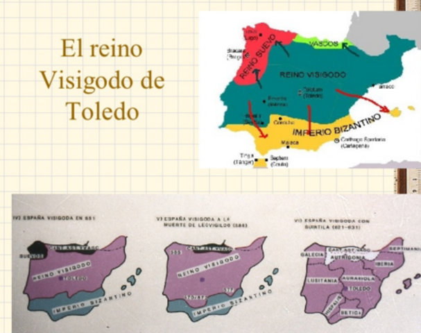 Reino Visigodo ( 507-s.VIII )