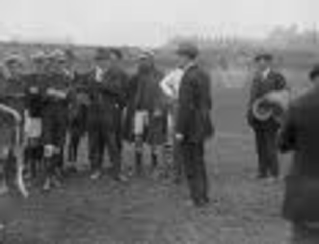 The beginning of Croke Park