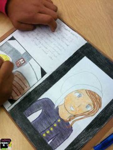 James gets a journal to keep a record