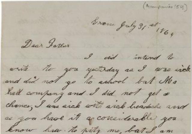 James gets a letter.