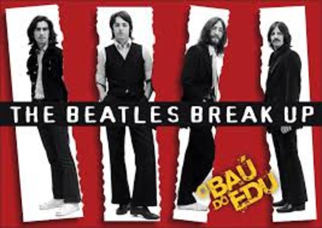 The Beatles Break Up
