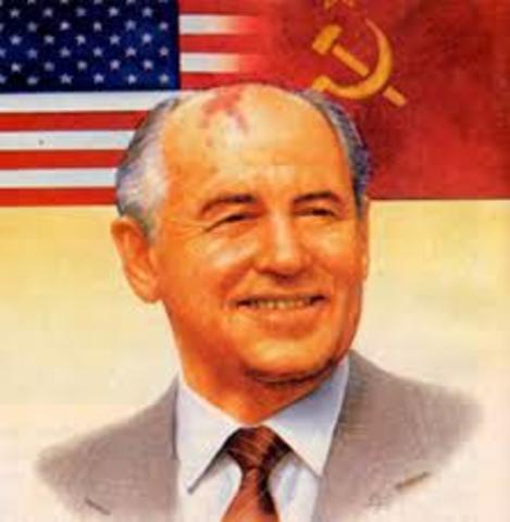 Gorbachev introduces perestroika