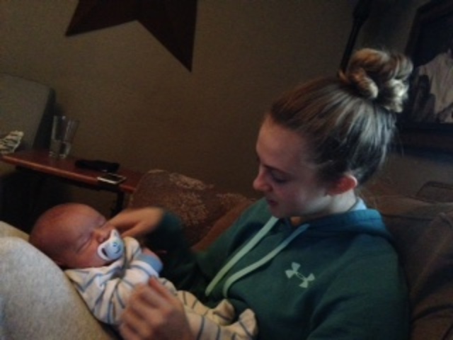 Mein Neffe ist geboren.