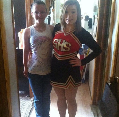 Meine Familie adoptiert Katie in 2003.