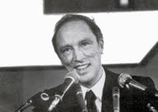 Pierre Trudeau recontre les chefs de Yukon