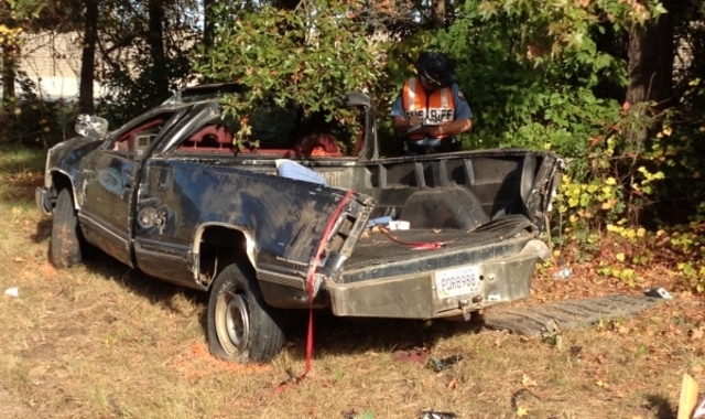 Ich verdrehte meine Auto.