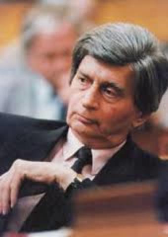 Jozsef Antall Elected Prime Minister of Hungary