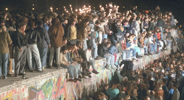 Berlin Wall Falls