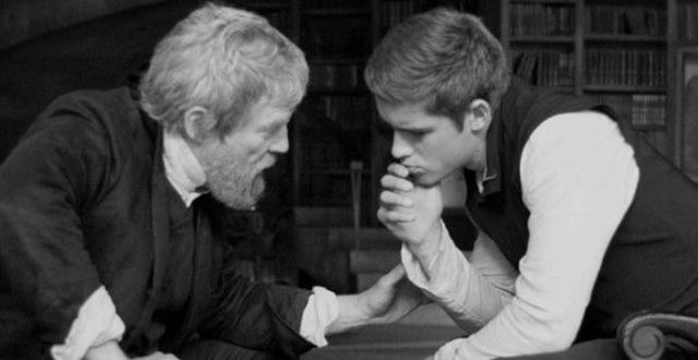Jonas meets the Giver