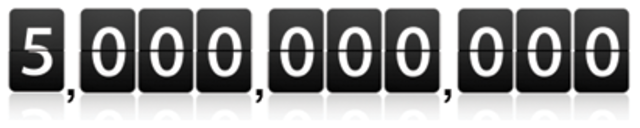 HIts 5 Billion