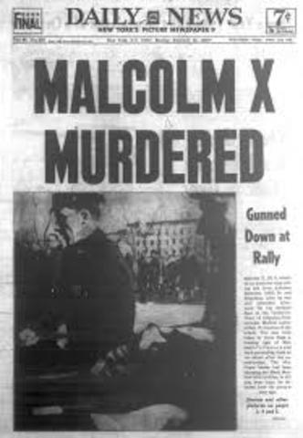 death of Malcolm X