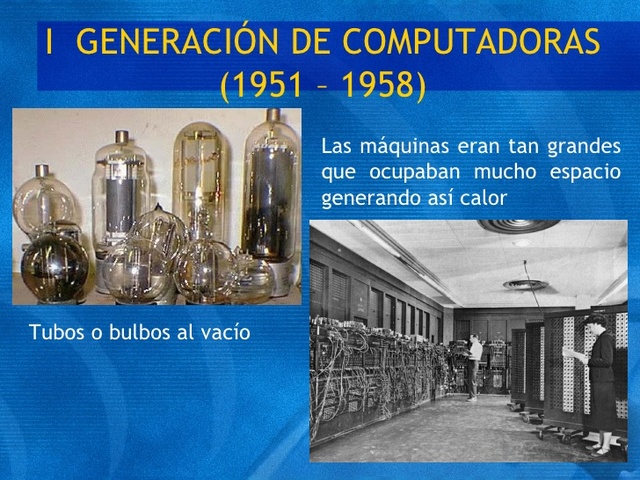 computadora de primera generacion