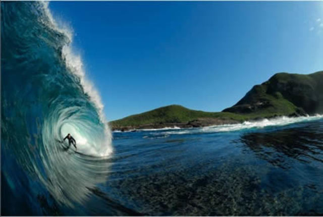 Surfing was first introduced